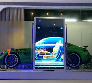 OLED透明滑轨屏在展馆中有哪些创意应用